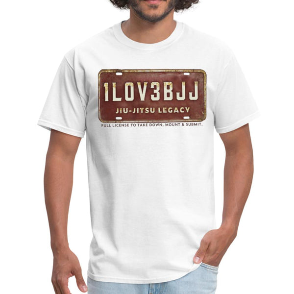 I Love BJJ Men's T-Shirt- [option1Jiu Jitsu Legacy | BJJ Apparel and Accessories