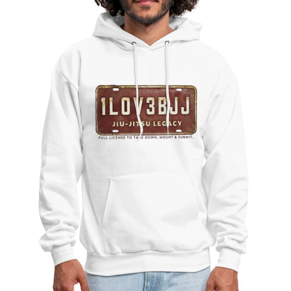 I Love BJJ - take down , mount and submit Men's Hoodie- [option1Jiu Jitsu Legacy | BJJ Apparel and Accessories