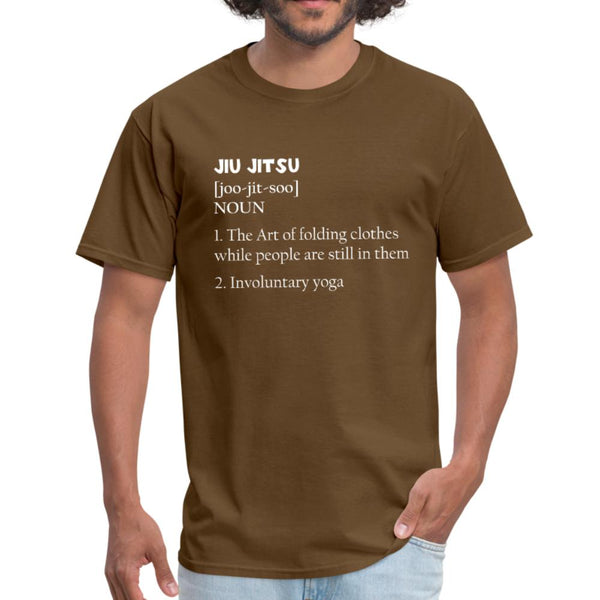 Jiu Jitsu Noun Men's T-shirt - brown