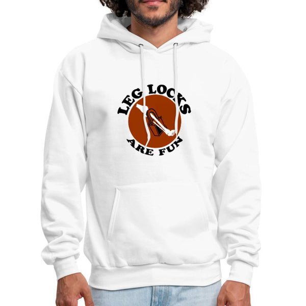 Leg locks are fun Men's Hoodie- [option1Jiu Jitsu Legacy | BJJ Apparel and Accessories