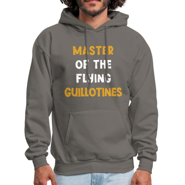 Master of the flying guillotine Men's Hoodie - asphalt gray