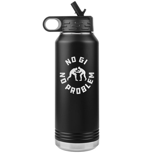 No Gi No Problem Water Bottle Tumbler 32 oz-Jiu Jitsu Legacy | BJJ Store