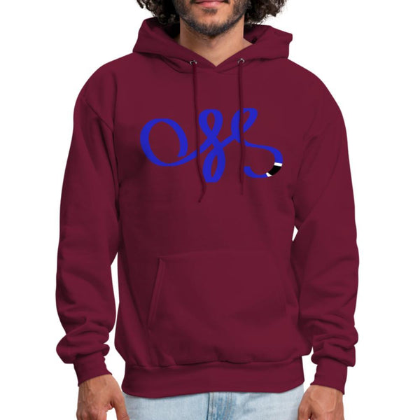 Oss Blue Belt Men's Hoodie- [option1Jiu Jitsu Legacy | BJJ Apparel and Accessories