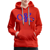 OSS Blue Belt Women's Hoodie- [option1Jiu Jitsu Legacy | BJJ Apparel and Accessories