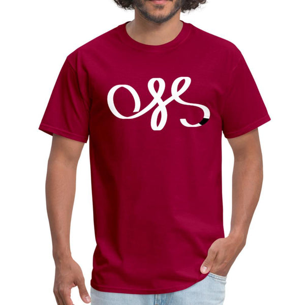Oss White Belt Men's T-Shirt- [option1Jiu Jitsu Legacy | BJJ Apparel and Accessories