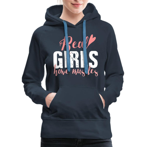 Real girls have muscles Women's Hoodie- [option1Jiu Jitsu Legacy | BJJ Apparel and Accessories