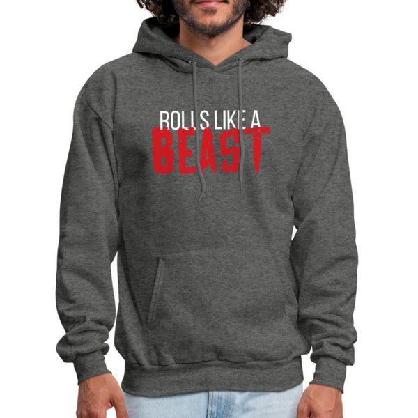 Rolls like a beast Men's Hoodie- [option1Jiu Jitsu Legacy | BJJ Apparel and Accessories