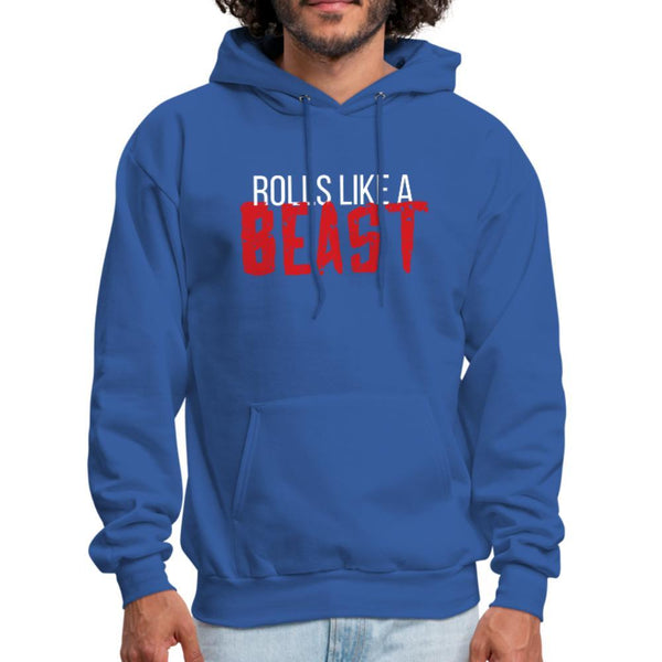 Rolls like a beast Men's Hoodie- [option1Jiu Jitsu Legacy | BJJ Apparel and Accessories