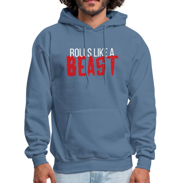 Rolls like a beast Men's Hoodie- [option1Jiu Jitsu Legacy | BJJ Apparel and Accessories