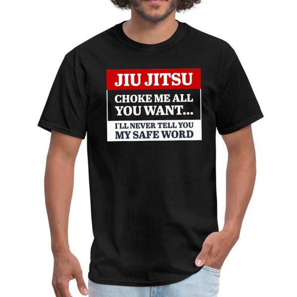 Safe word Men's T-shirt - black