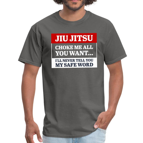 Safe word Men's T-shirt - charcoal