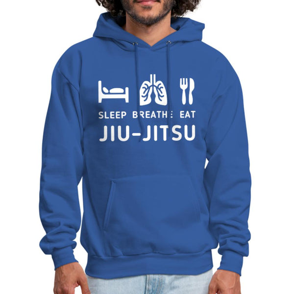 Sleep Eat Breath Jiu Jitsu Men's Hoodie- [option1Jiu Jitsu Legacy | BJJ Apparel and Accessories