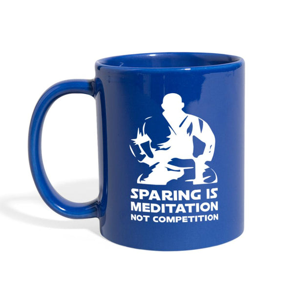 Sparing is Meditation not Competition Full Color Mug- [option1Jiu Jitsu Legacy | BJJ Apparel and Accessories