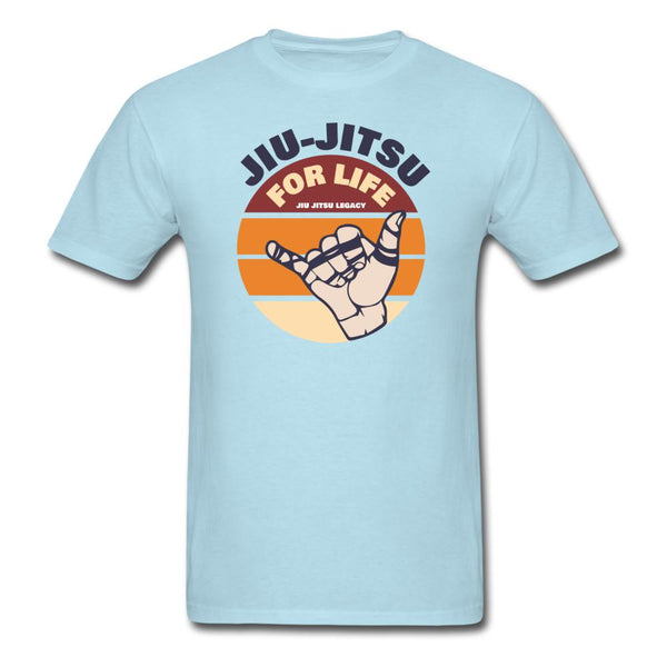 Jiu Jitsu for life Men's T-Shirt - powder blue