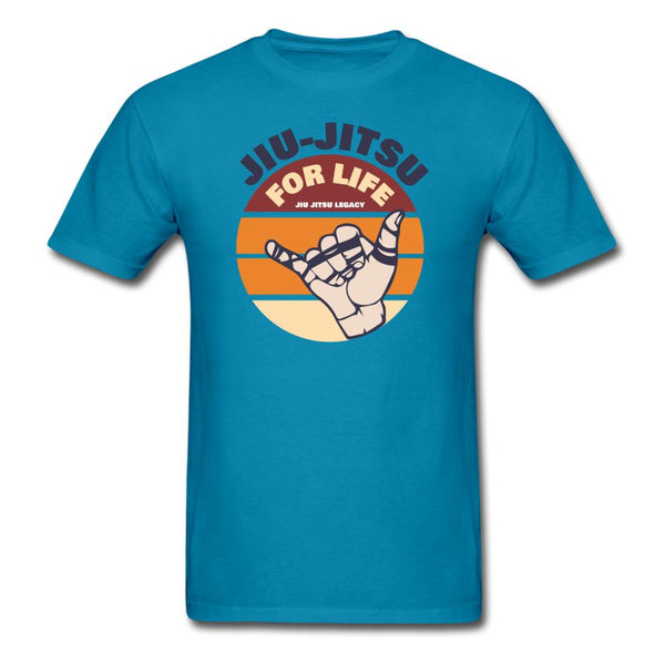 Jiu Jitsu for life Men's T-Shirt - turquoise