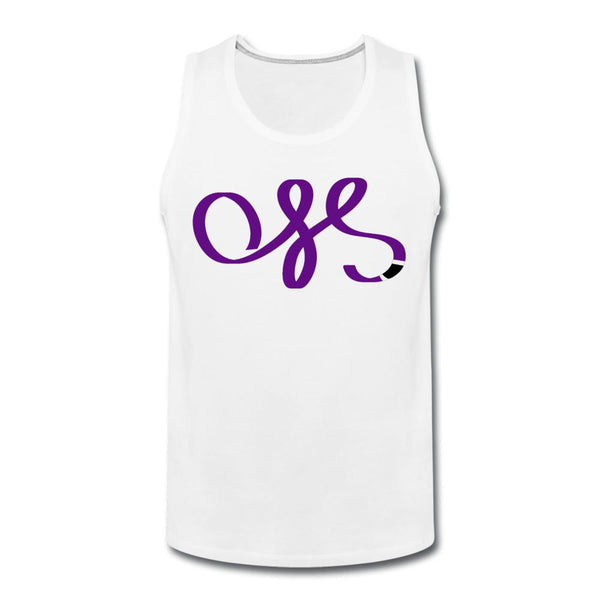 OSS Purple Belt Men’s Tank Top - white