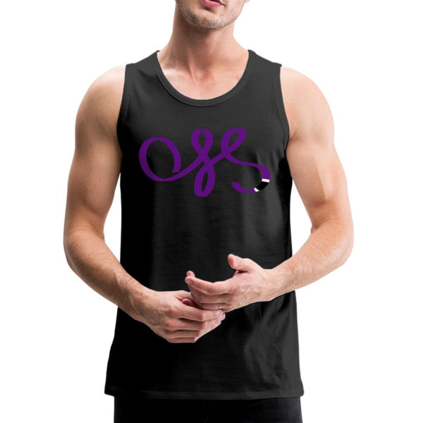 OSS Purple Belt Men’s Tank Top - black