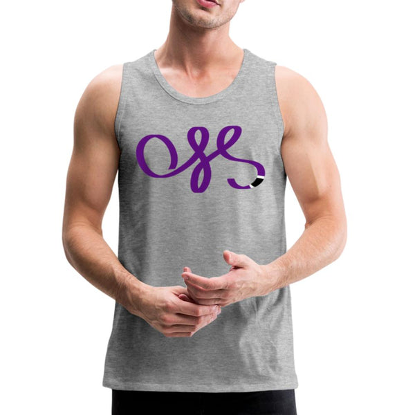 OSS Purple Belt Men’s Tank Top - heather gray