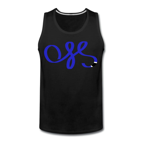 OSS Blue Belt Men’s Tank Top - black