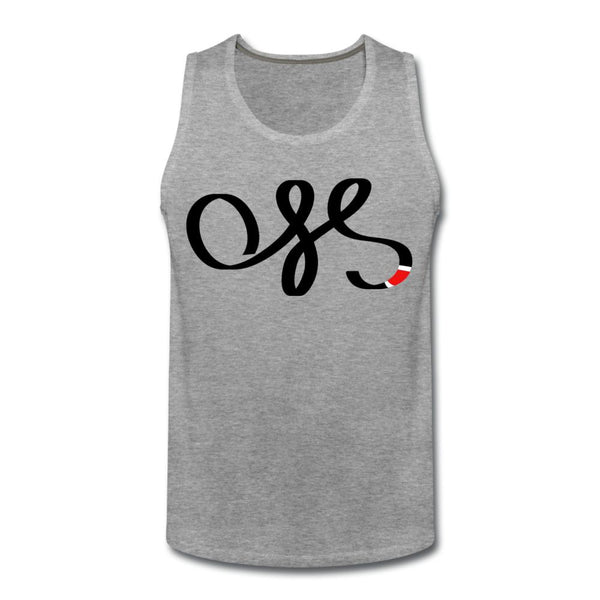 OSS Black Belt Men’s Tank Top - heather gray