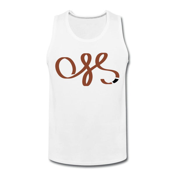 OSS Brown Belt Men’s Tank Top - white