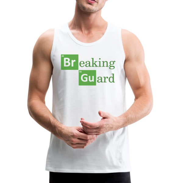 Breaking Guard Men’s Tank Top - white