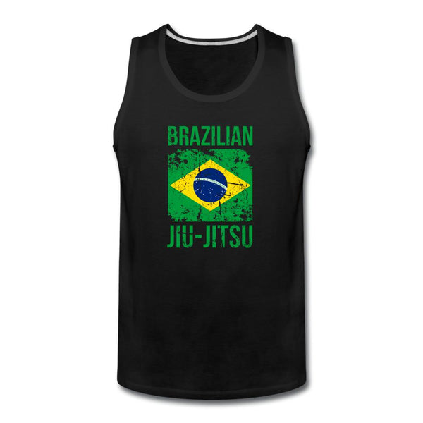 Brazilian Jiu Jitsu Men’s Tank Top - black