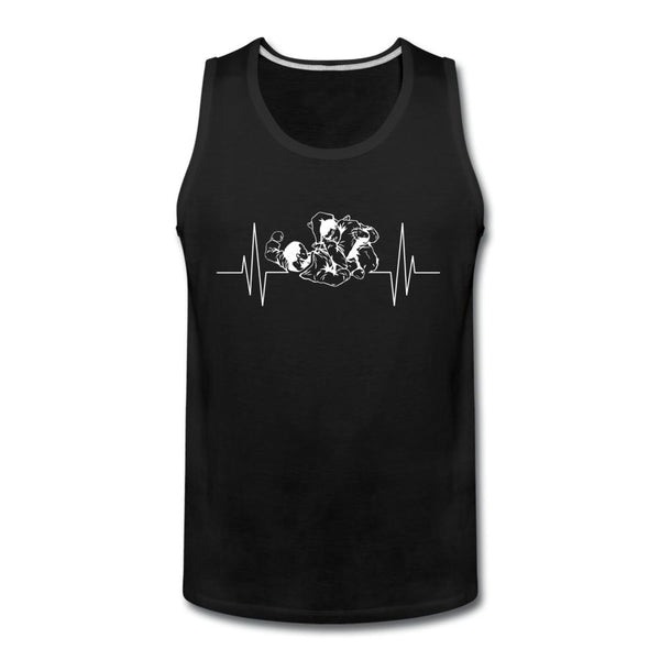 BJJ Pulse Men’s Tank Top - black