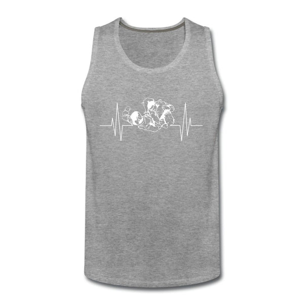 BJJ Pulse Men’s Tank Top - heather gray