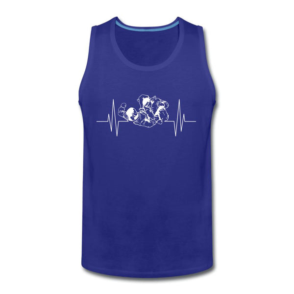 BJJ Pulse Men’s Tank Top - royal blue