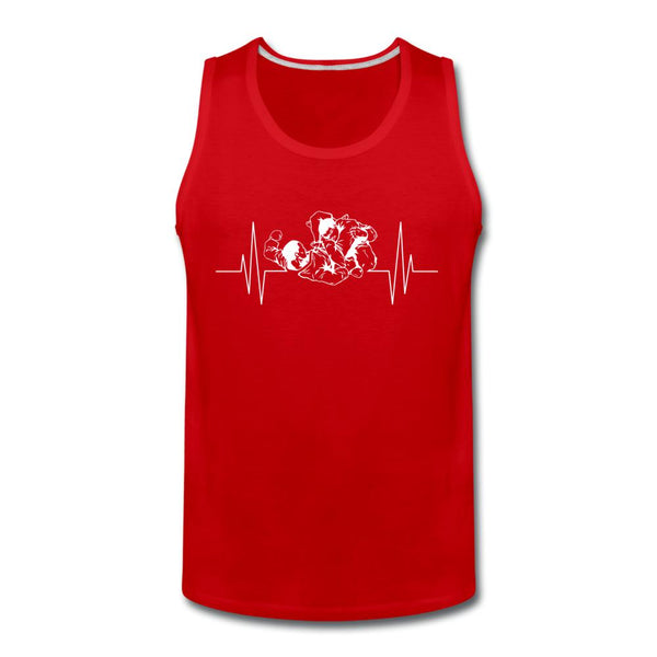 BJJ Pulse Men’s Tank Top - red