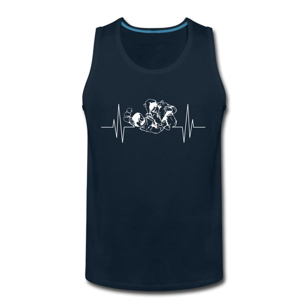 BJJ Pulse Men’s Tank Top - deep navy
