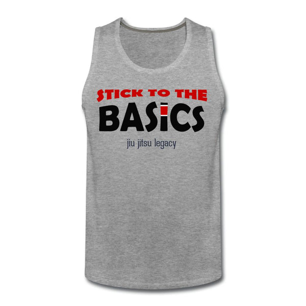Stick To The Basics Men’s Tank Top - heather gray