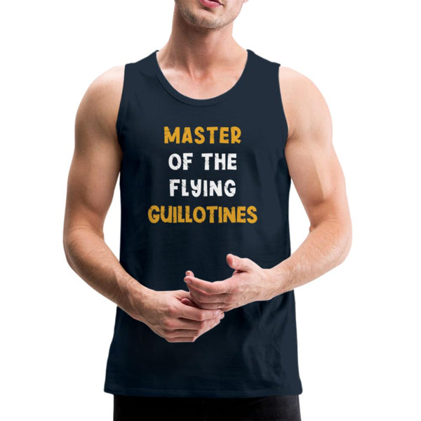 Master of the flying guillotine Men’s Tank Top - deep navy