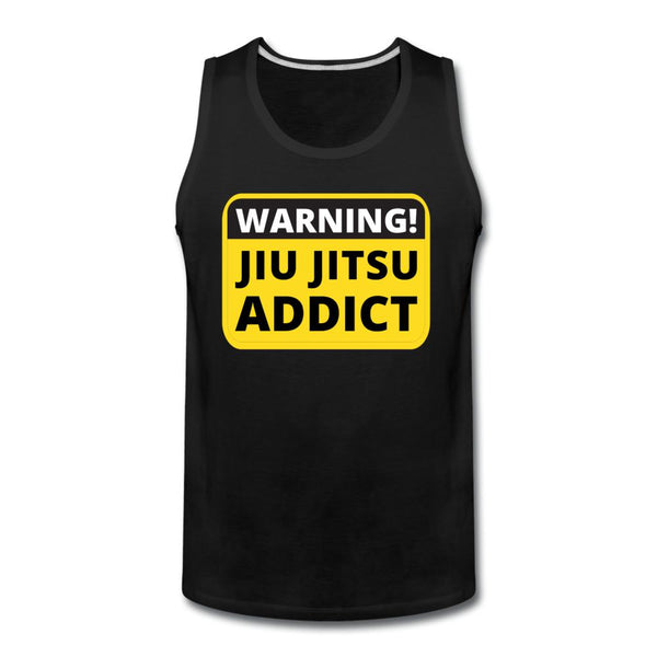 Jiu Jitsu Addict Men’s Tank Top - black