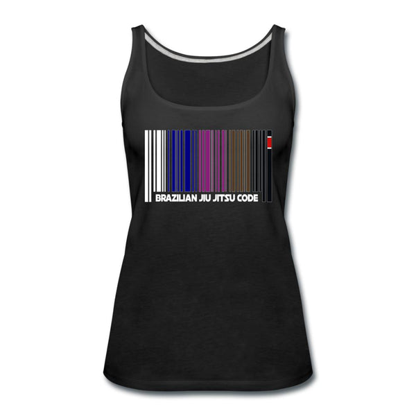 Brazilian Jiu Jitsu Code Women’s Tank Top - black