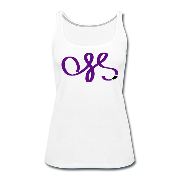 OSS Purple Belt Women’s Tank Top - white