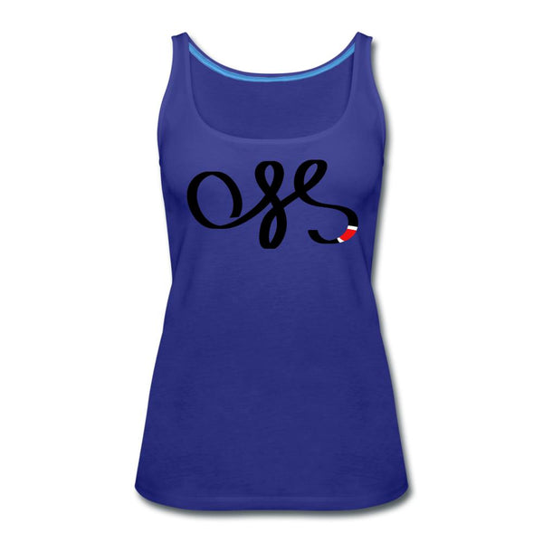 OSS Black Belt Women’s Tank Top - royal blue