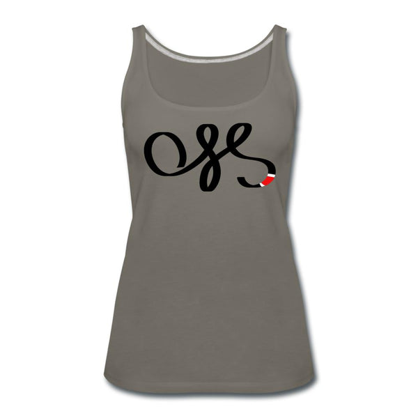 OSS Black Belt Women’s Tank Top - asphalt gray