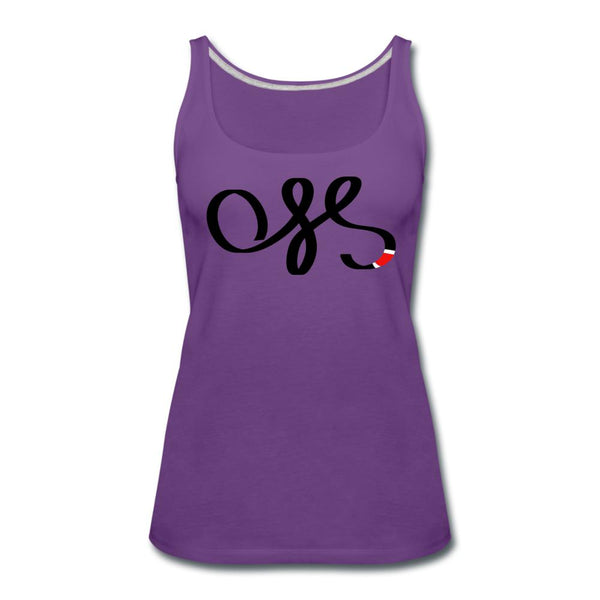 OSS Black Belt Women’s Tank Top - purple