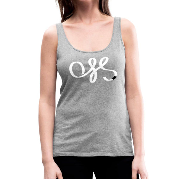 OSS White Belt Women’s Tank Top - heather gray