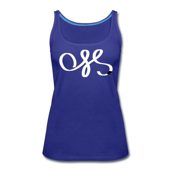 OSS White Belt Women’s Tank Top - royal blue