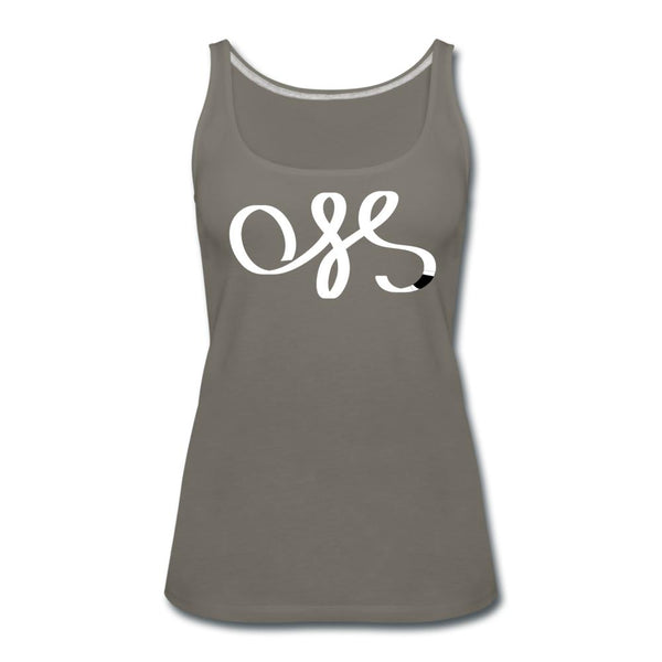 OSS White Belt Women’s Tank Top - asphalt gray