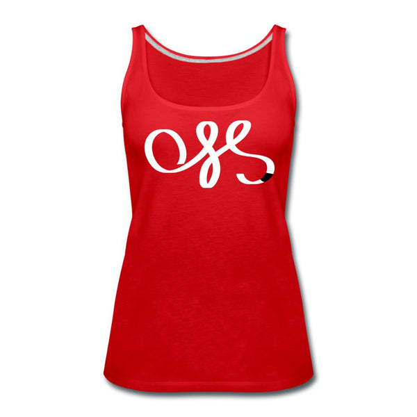 OSS White Belt Women’s Tank Top - red