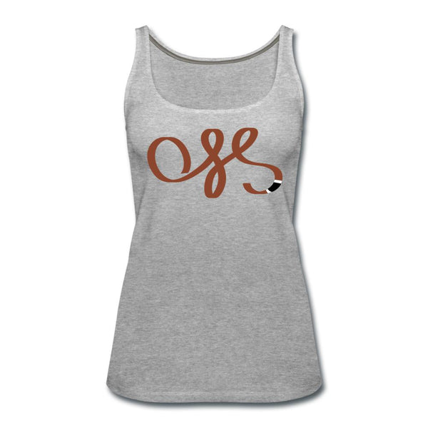 OSS Brown Belt Women’s Tank Top - heather gray