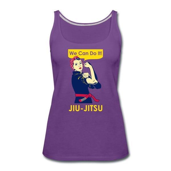 We Can Do It Women’s Tank Top - purple