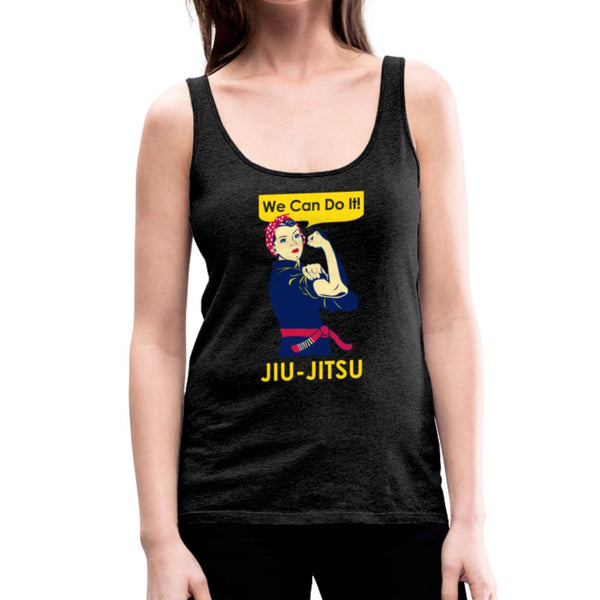 We Can Do It Women’s Tank Top - charcoal gray