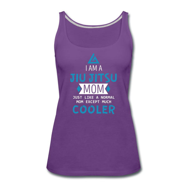 Jiu Jitsu Mom Women’s Tank Top - purple
