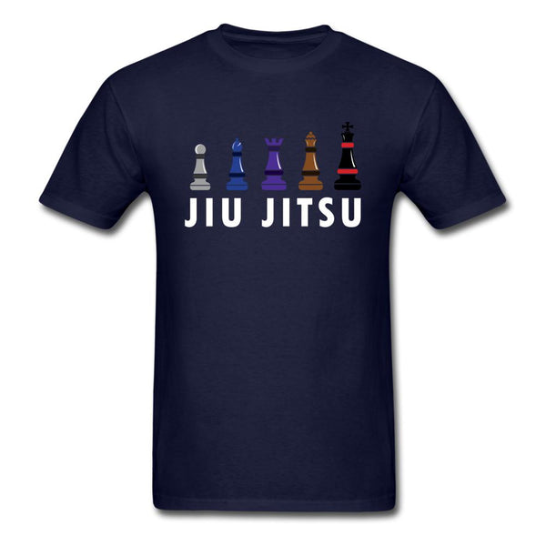 Chess Jiu Jitsu Unisex Classic T-Shirt - navy
