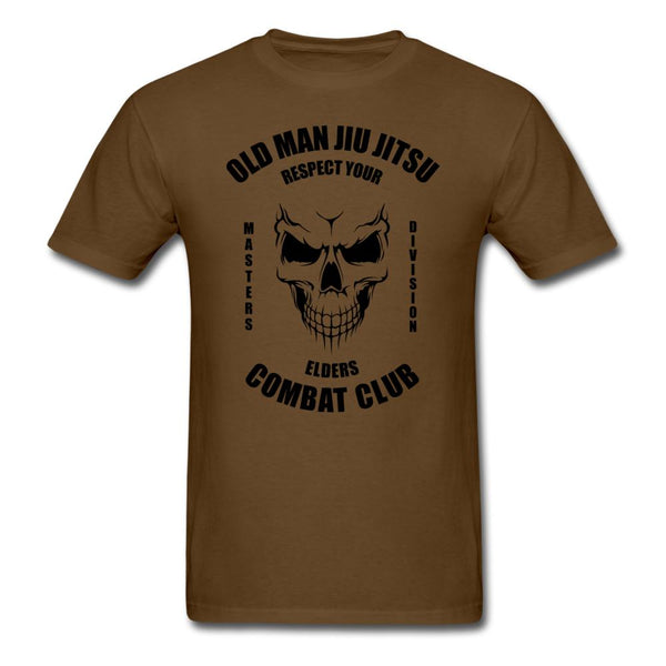 Old Man Jiu Jitsu Unisex Classic T-Shirt - brown